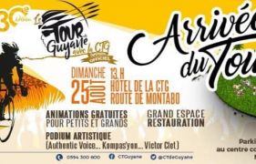 ARRIVÉE DU TOUR DE GUYANE 2019