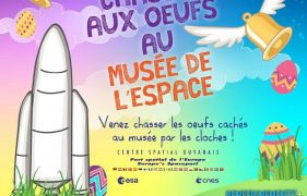 CHASSE AUX OEUFS AU MUSÉE DE L'ESPACE