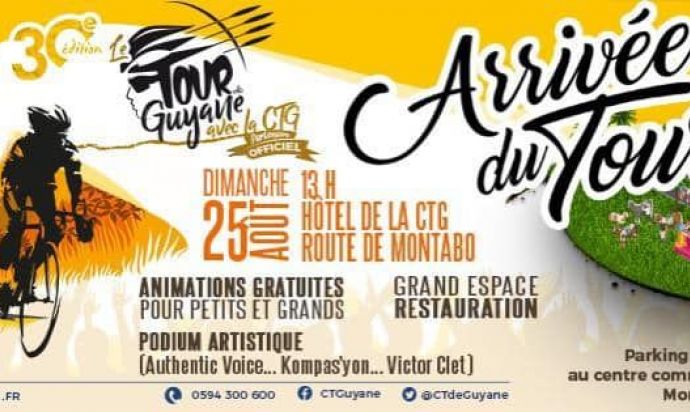 ARRIVÉE DU TOUR DE GUYANE 2019