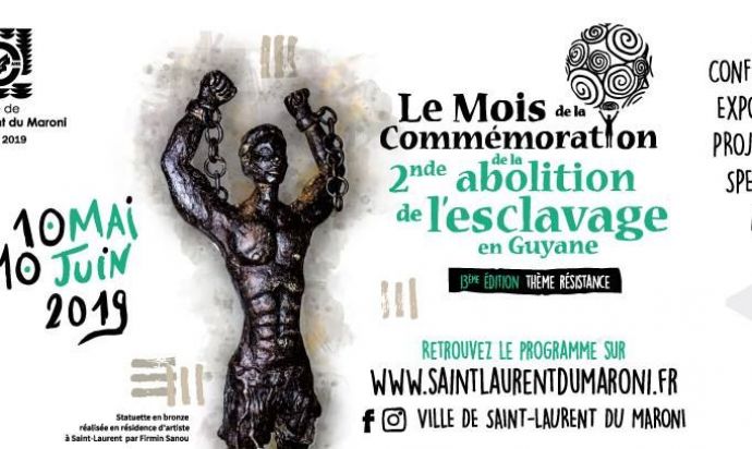 Commémoration de la seconde abolition de l'esclavage en Guyane