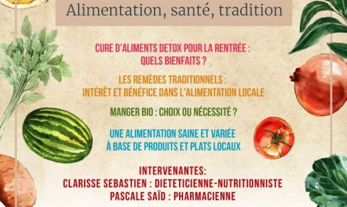 CONFÉRENCE « Alimentation, Santé et Tradition »